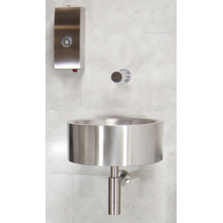 Miniature-3 Wall mounted electronic mixing tap RONDEO RES-35