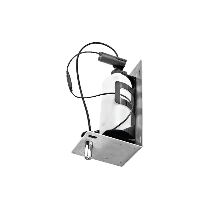 HITECHLIFE Dispensador Automático de Jabón con Sensor IR de Montaje en Pared 700 ml Dispensador de Loción sin Contacto de Alta Capacidad para Cocina Baño Hotel 