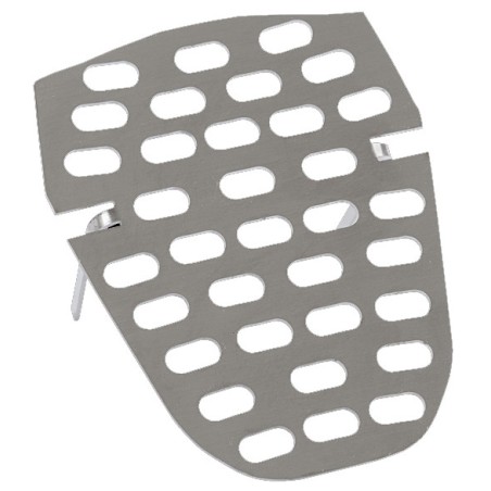 Stainless steel urinal grate