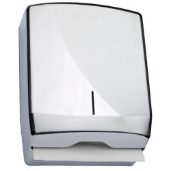 Miniature-1 sheet by sheet paper towel dispenser stainless steel polished FUTURA EM-03F