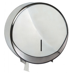 Roll holder maxi jumbo toilet paper polished stainless steel FUTURA