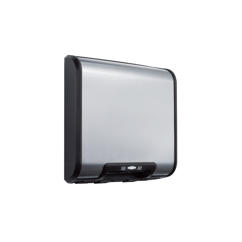 Photo Electric hand dryer compact stainless steel brushed finish silence SM-7128