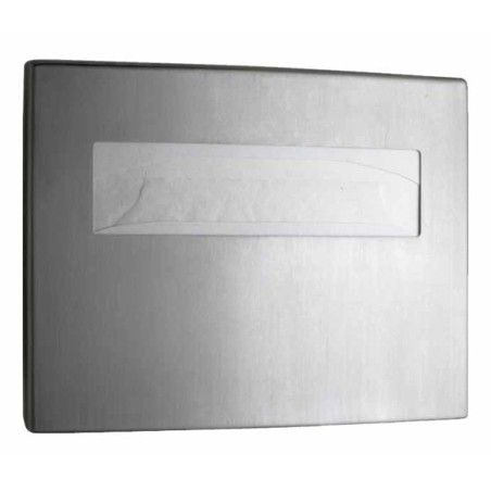 Stainless steel throwaway seat covers