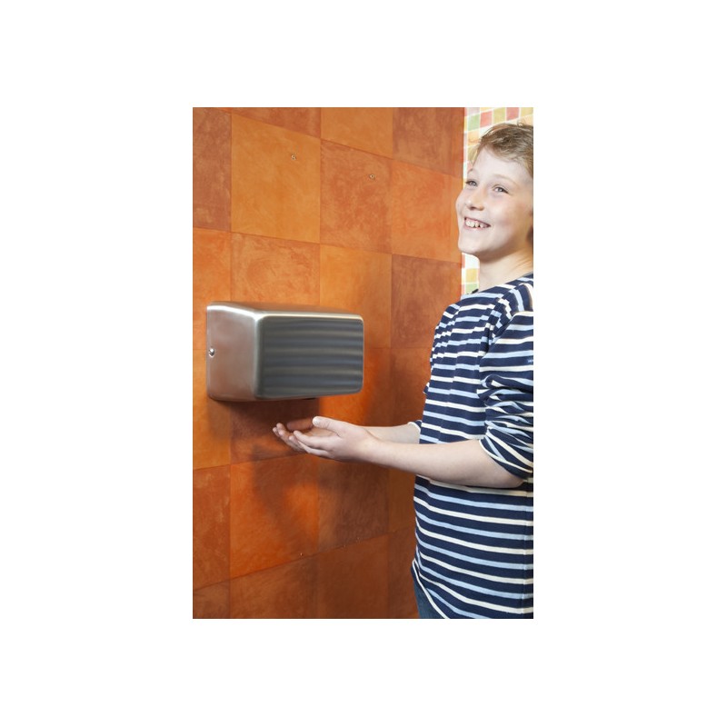 Electric high speed hand dryer for schools or public places
