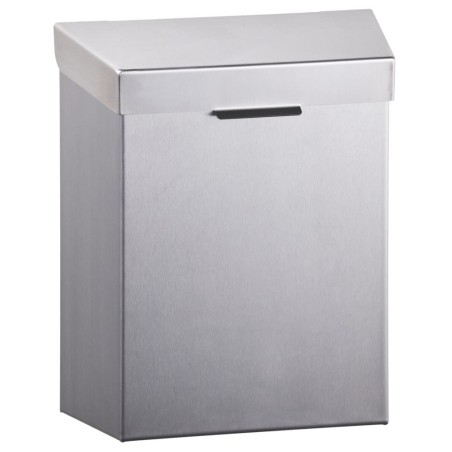 Poubelle sanitaires WC femme inox