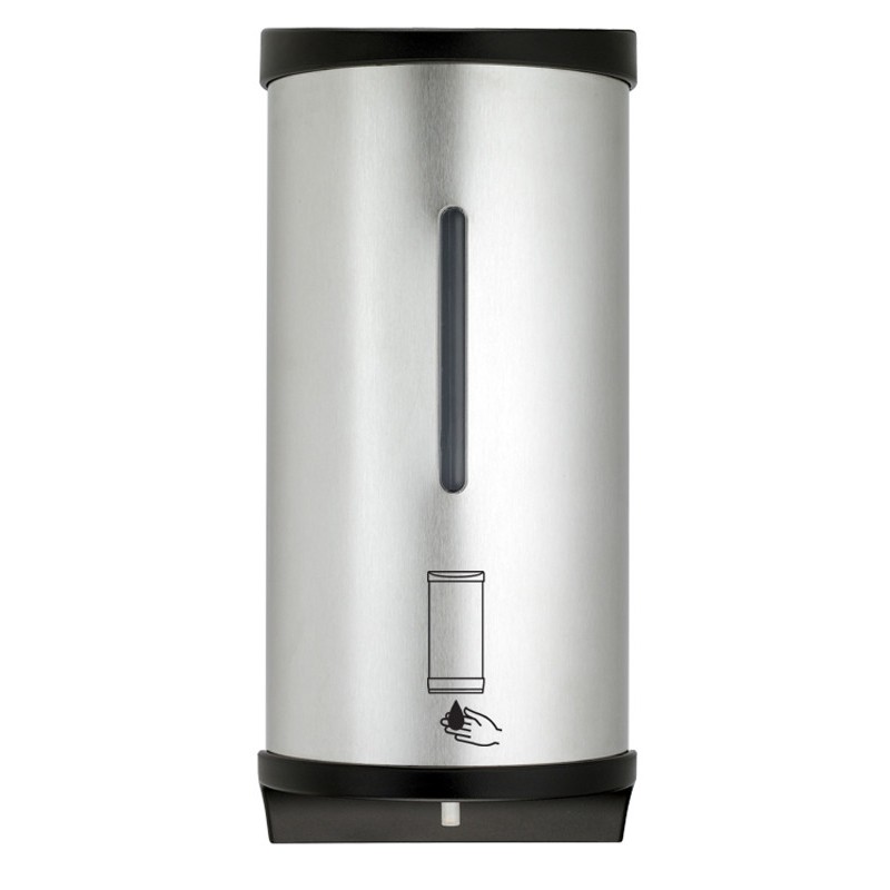 Dispensador automático de jabón líquido de acero inoxidable profesional