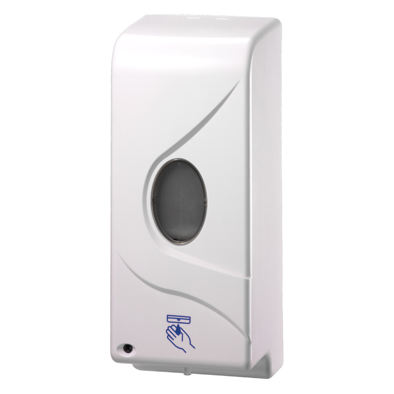 Photo Distributeur professionnel automatique savon liquide mural blanc design DS-04