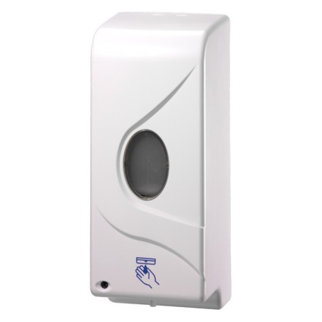 Dispensador automático de jabón líquido de pared profesional de diseño blanco
