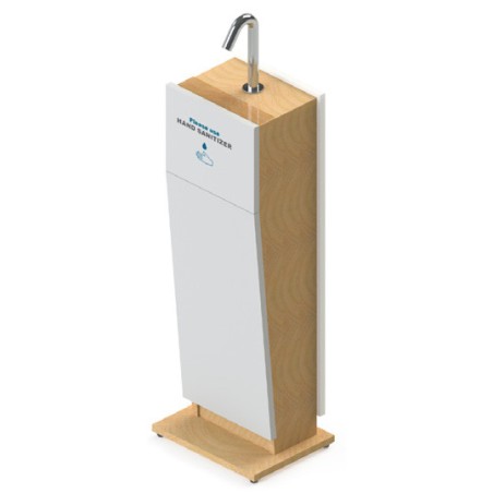 Borne automatique de gel hydro-alcoolique ONE pour espace public