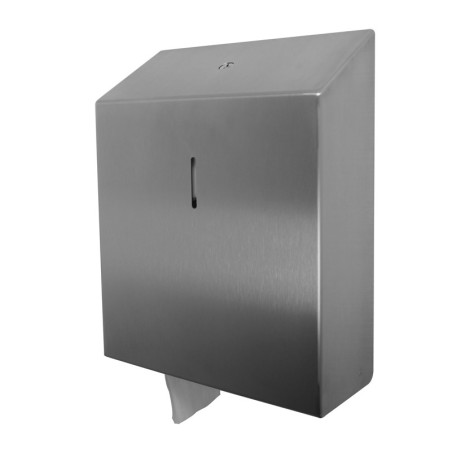 Distributeur inox de papier WC anti-vandalisme