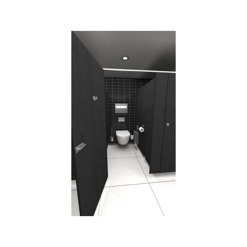 Porte-manteau inox sanitaires