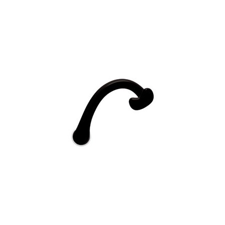 Poignée de porte sans les mains noir