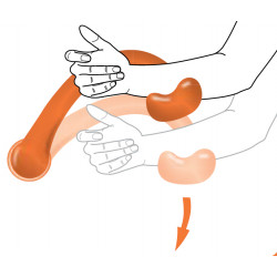 Miniature-1 Door handle without hands open doors UL-101-O