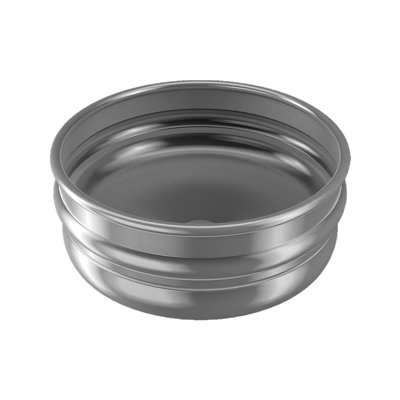 Wash basin design industrial vintage beer keg stainless steel