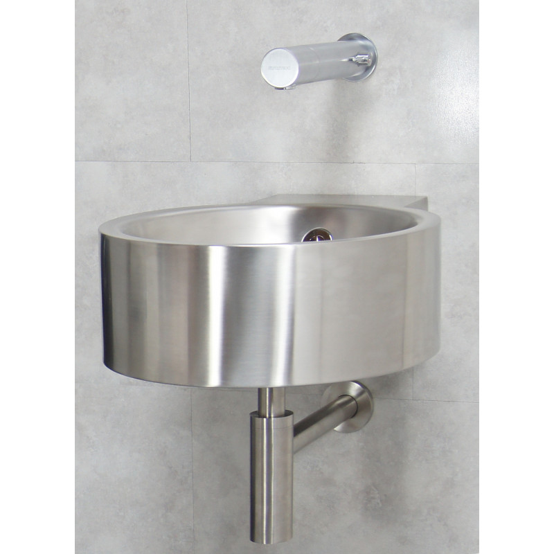 Lavabo de pared de acero inoxidable LM020 Lavabo de pared de acero inoxidable LM020