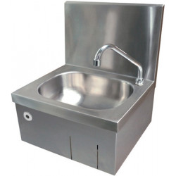 Hand wash stainless steel mural hygienic automatic by detection infrared presence