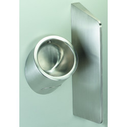 Urinal men stainless steel wall hung URI-ONE