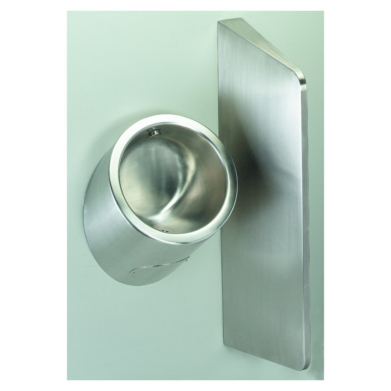 Automatic and vandal resistant stainless steel urinal URI-ONE