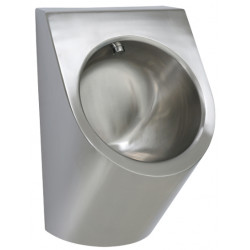 Miniature-2 Wall mounted stainless steel and automatic flush urinal URBA vandal resistant UR-11-TH
