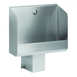 Wall urinal stainless steel large automatic flush integrated