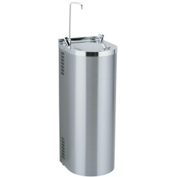 Miniature-2 Stainless steel free-standing drinking fountain for filling glasses and carafes FP-002