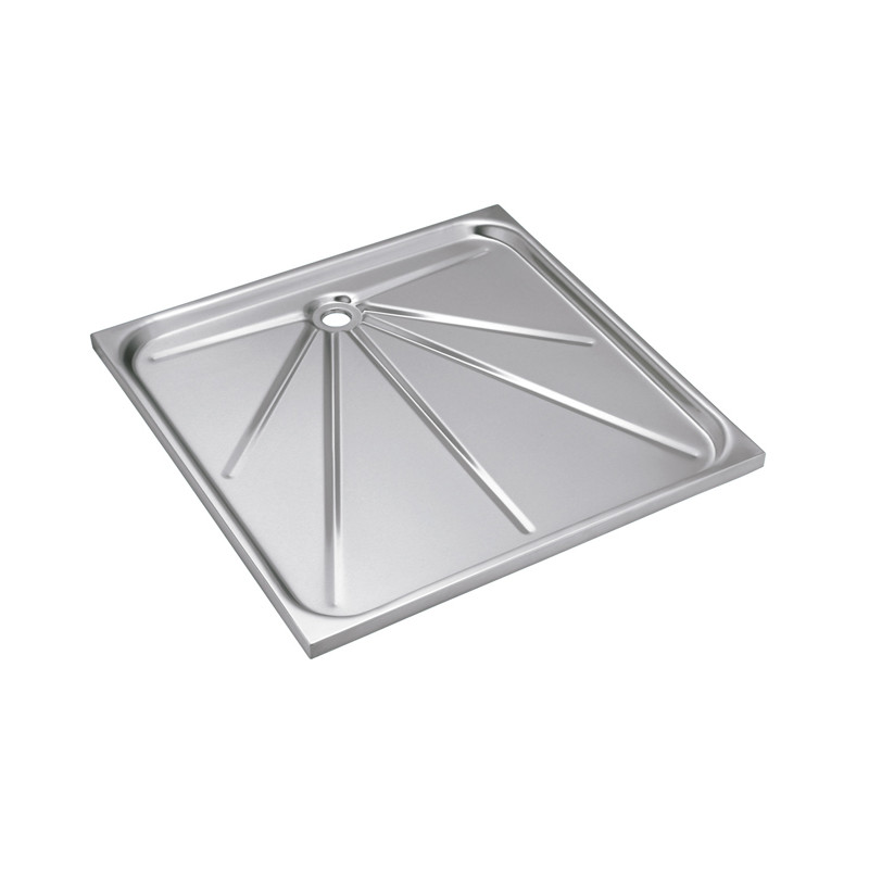 Photo Shower tray stainless steel recessed IN-327