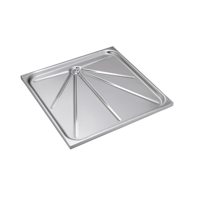 Photo Shower tray stainless steel recessed vandal proof IN-327-TC
