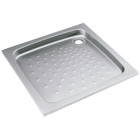 Bac à douche inox à encastrer et sceller