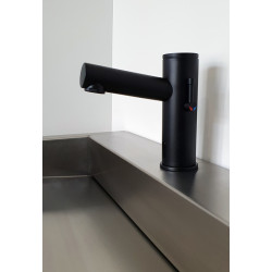 Miniature-4 ELITE automatic matt black tap RES-75