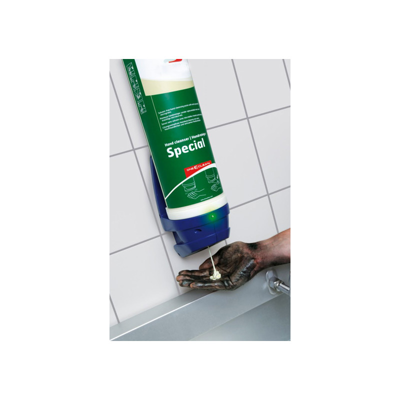 Photo Distributeur automatique de savon micro-billes mural professionnel DS-50