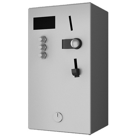 Monnayeur minuteur douche à pièce ou jeton pour camping, salle de sport, collectivités...