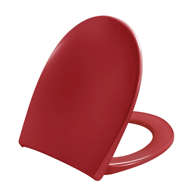 Photo Red toilet lid and seat WC-PS-R