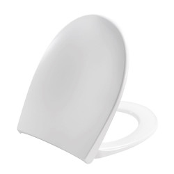 Miniature-1 Doble solapa con retardador blanco de alta gama WC-PS-R