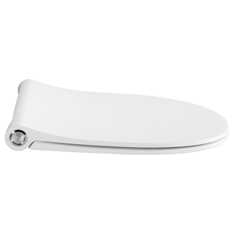Design toilet seat white matt