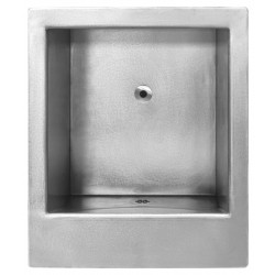 Miniature-1 Wash basin cell recessed in stainless steel LM-236E