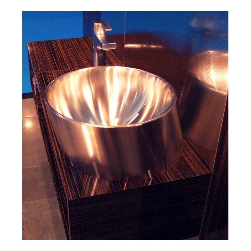 PISA design countertop stainless steel washbasin