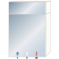 Miniature-4 Mueble espejo 3 en 1 agua, jabón y aire para lavabos colectivos RES-850