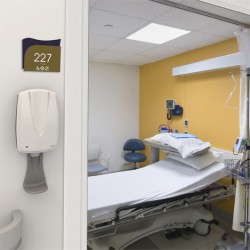 Miniature-1 Gel dispenser with drip cup DSV-CO