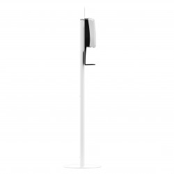 Miniature-1 Vista lateral del dispositivo de desinfección de manos SANITEX en el soporte DSV-TO