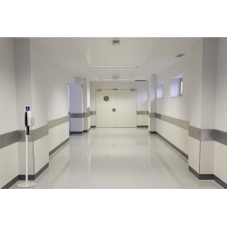 Miniature-8 Dispensador de gel-hidroalcohólico de pie médico, clínica, hospital DSV-TO