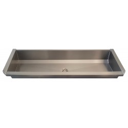Miniature-1 Stainless steel wall-mounted washbasin for industry, schools, public places INTER-7-60