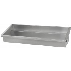 Stainless steel industrial washbasin for public bodies, schools, industry...