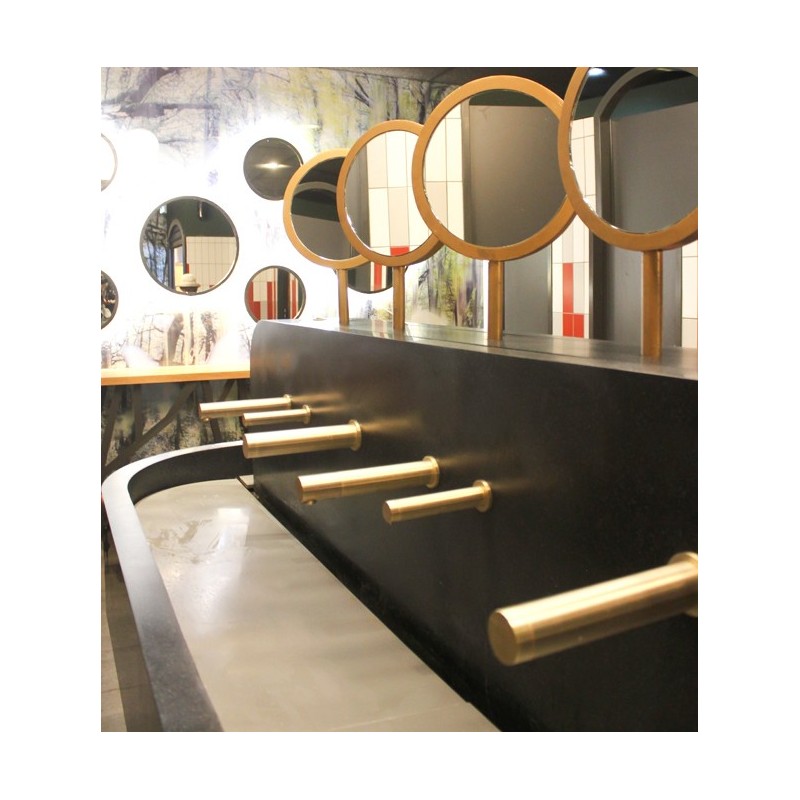 High-speed hand dryer RONDEO gold matte finishing