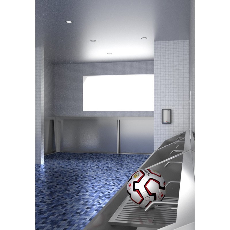 Stainless steel stall urinal for public places, stadiums, schools...