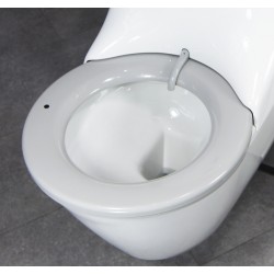 Miniature-3 Abattant WC autonettoyant sur cuvette sans bride HYGISEAT SUP1600