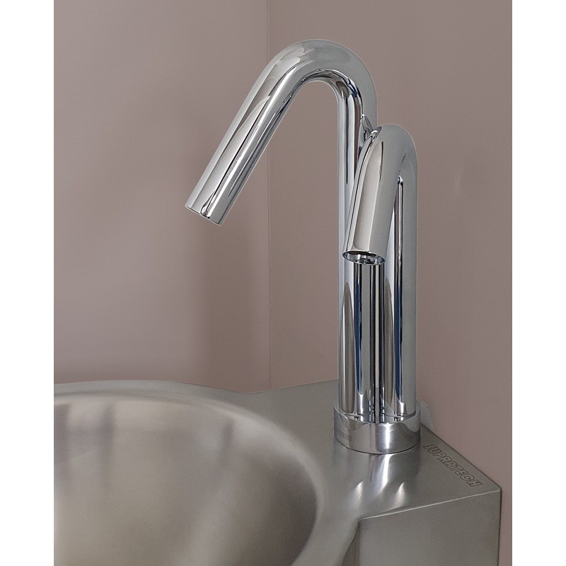 Robinet infrarouge sans contact ONE 2en1 eau et savon