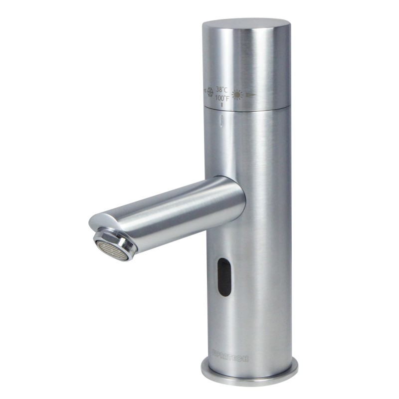 Mitigeur thermostatique AKWATHERMO sans contact version brossé