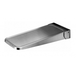 Miniature-1 Stainless steel folding shelf for toilets, washbasins, etc. BO-287