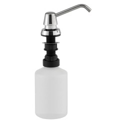 Distributeur inox de savon liquide encastrable 0.6L Distributeur inox de savon liquide encastrable 0.6L