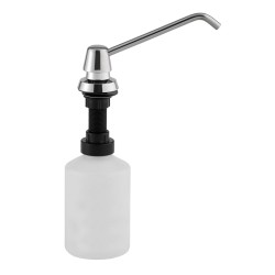 Dispensador de jabón líquido incorporado de 0,6L con pico móvil Dispensador de jabón líquido incorporado de 0,6L con pico móvil
